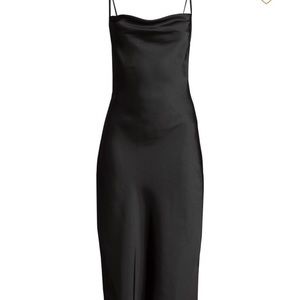 Joie Marcenna Slip Dress in Caviar (Black)